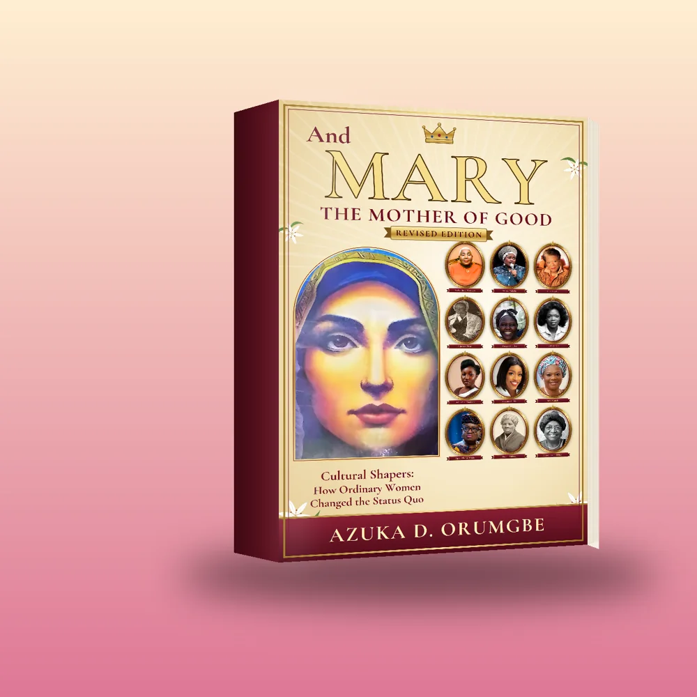 And Mary, the Mother of Good book mockup